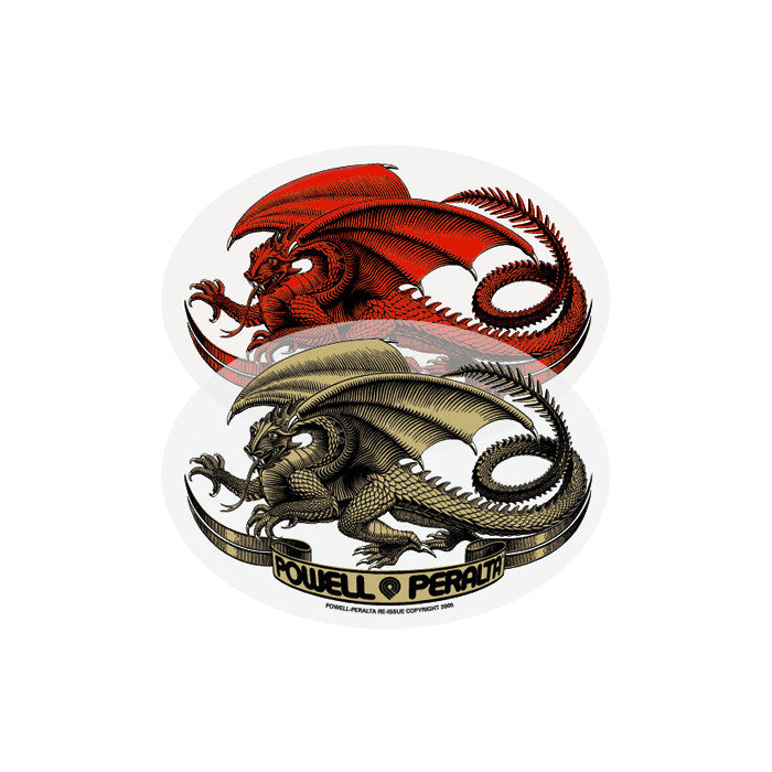 Powell Peralta Oval dragon sticker