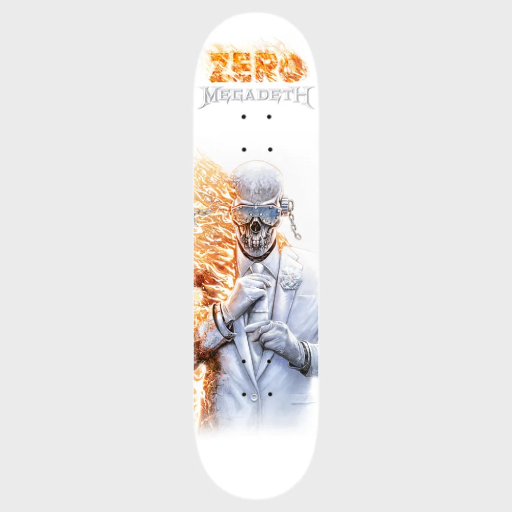 Zero Skateboard Deck Megadeth 8.25"