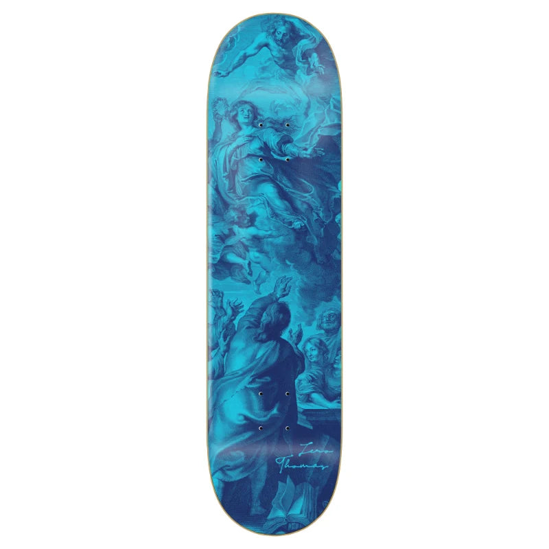 Zero Skateboard Deck Renaissance  Jamie Thomas 8.25" Blue