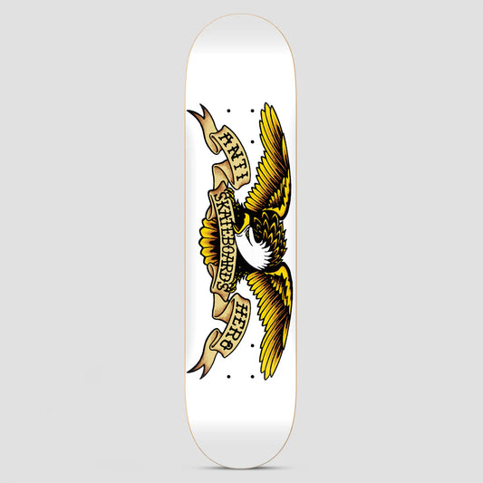 Anti Hero classic eagle deck 8.75" white