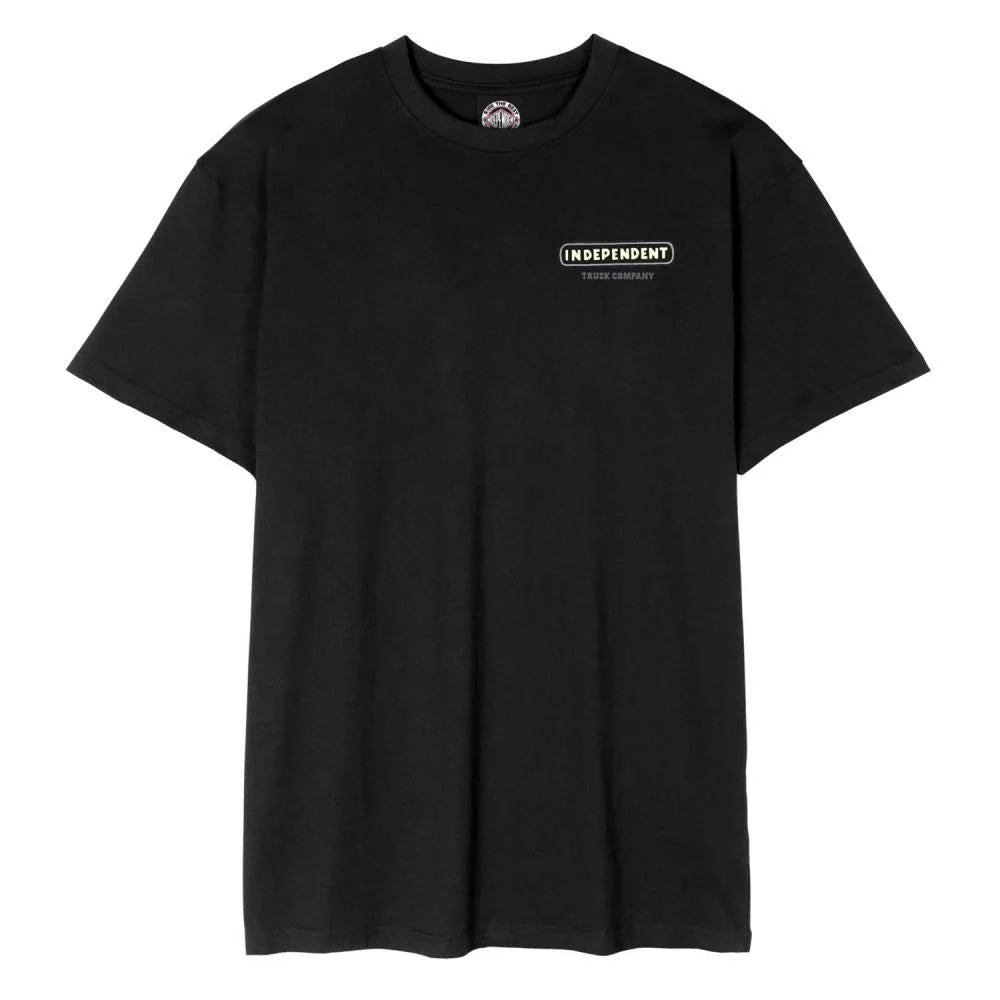 Independent T-shirt ITC Stained black small