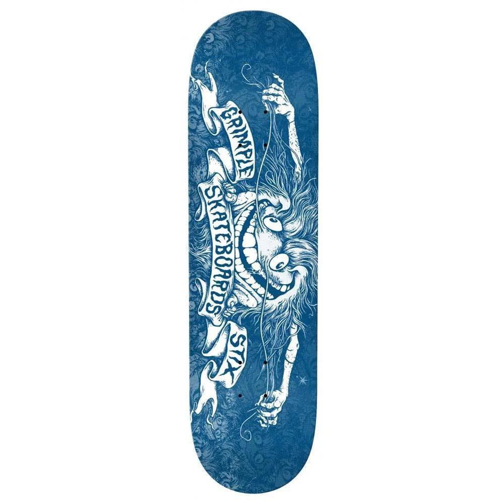 Anti Hero Grimplestix blue/white 8.06" deck FREE GRIP TAPE