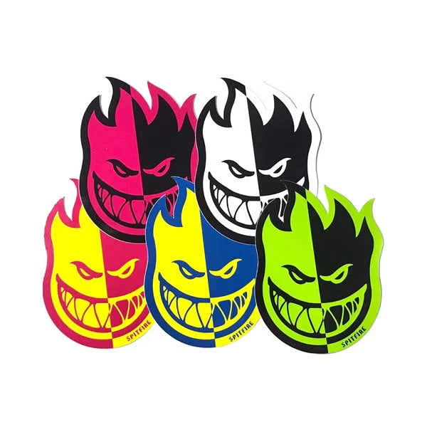 Spitfire Two-Tone Bighead Fill 2 Sticker