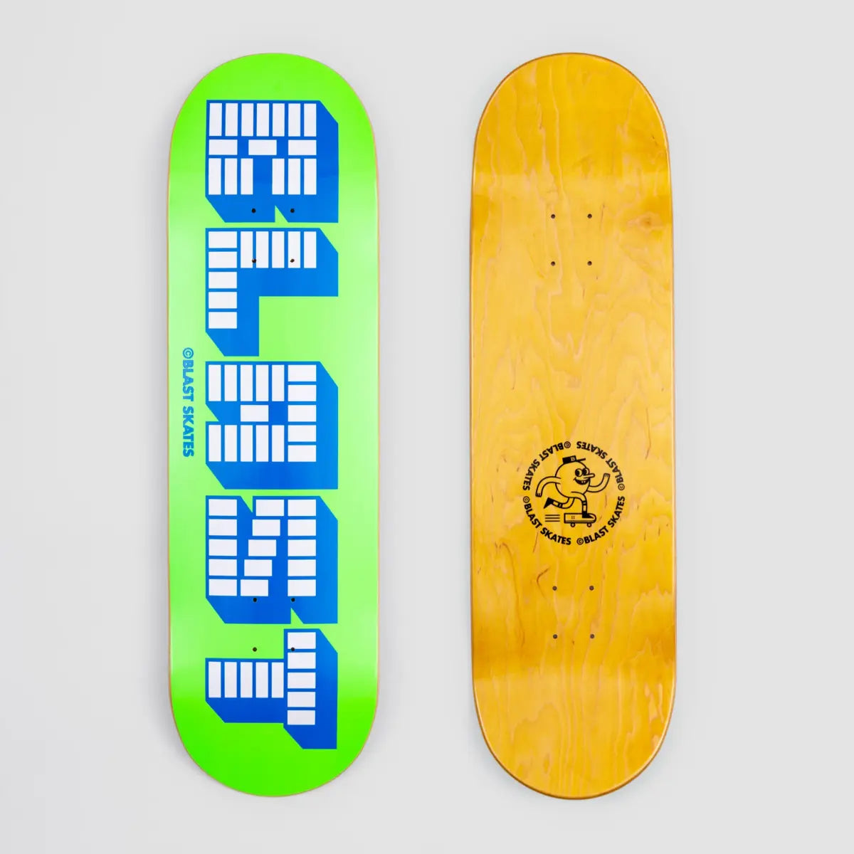 Blast skates Blast blocks green 9"