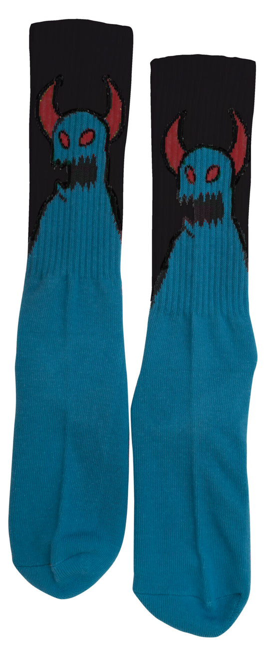 Toy Machine Sketchy monster crew socks slate