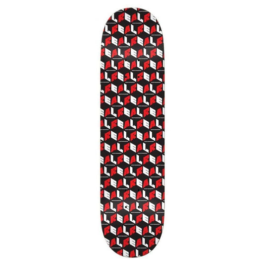 Real City Blocks deck 8.06" black/red FREE GRIP TAPE