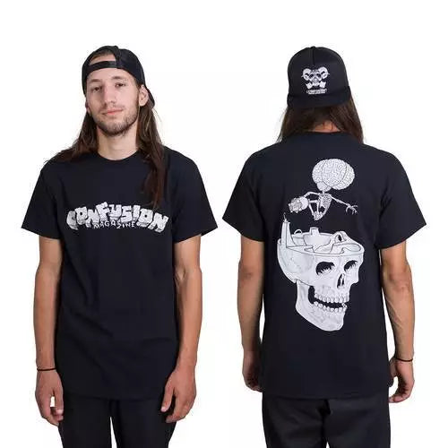 Confusion Cranium black t-shirt X Large