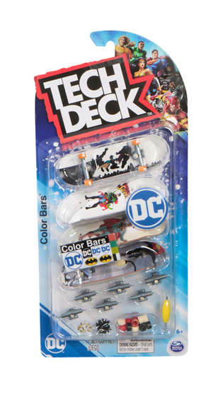 Tech Deck Deluxe 4 Pack (M35) DC, Revive, Toy Machine