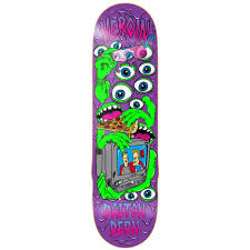 Heroin Skateboards Dalton Dern Mutate or Die Skateboard Deck 8.75