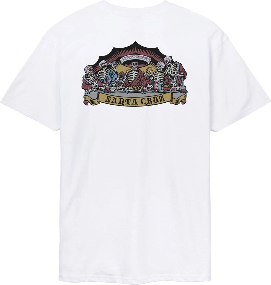 Santa Cruz T-shirt Guzman Dead Diners white small