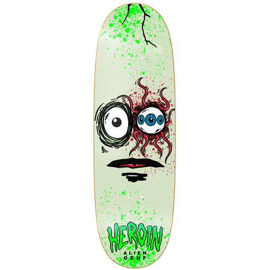 Heroin Space Egg 3 Alien OEUF Skateboard Deck 10.0"