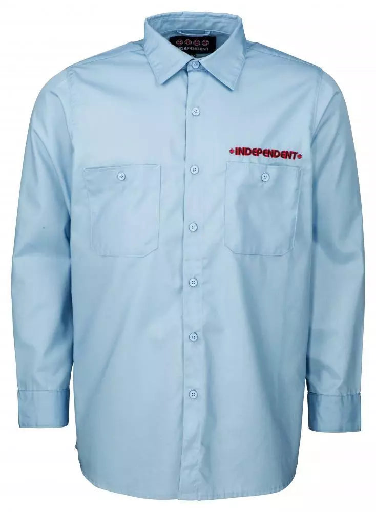 Independent Grindstone shirt blue large