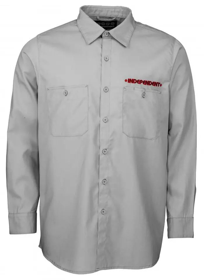 Independent Grindstone shirt grey large