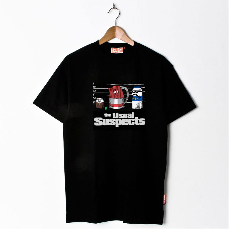 Lovenskate Suspects t-shirt black X Large