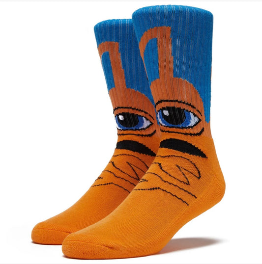 Toy Machine Sect Barf sock orange