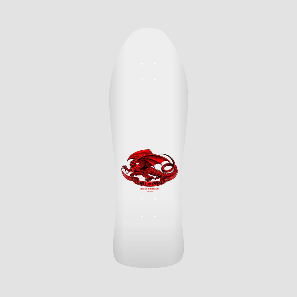 Powell Peralta Bones Brigade Series 17 Mike McGill Skateboard Deck White - 10"