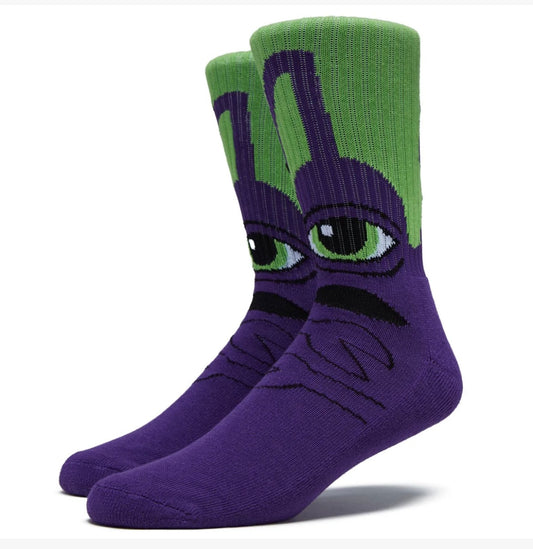 Toy Machine Sect Barf sock purple