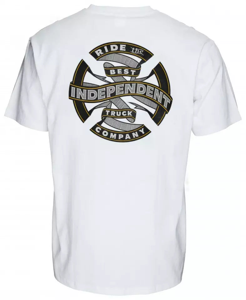 Independent Ribbon t-shirt white medium