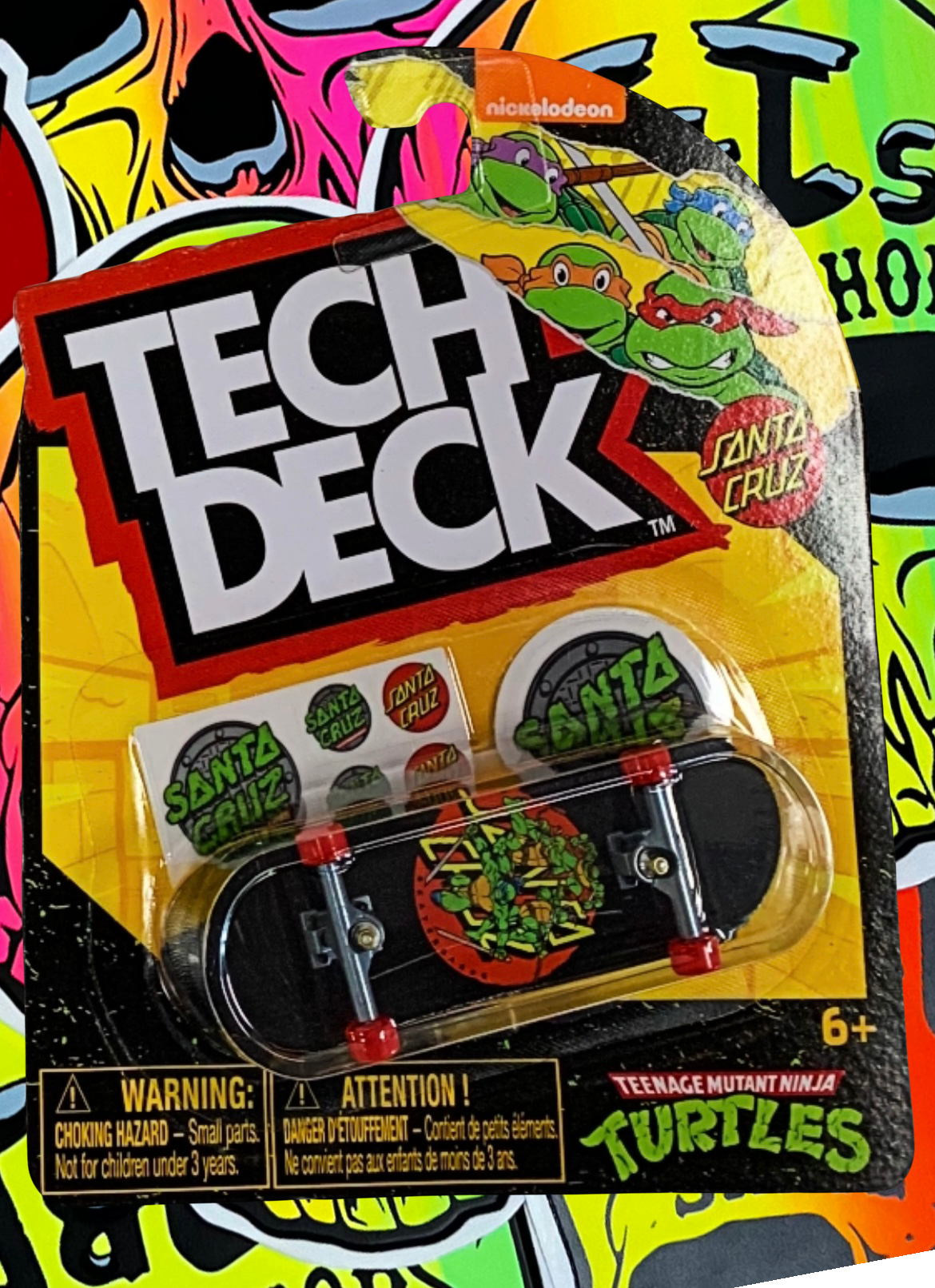 Tech Deck M52 Santa Cruz spongebob, Santa Cruz TMNT, Zero, Primitive, DGK, Sk8mafia