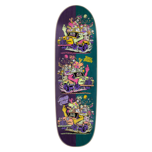 Santa Cruz Johnson Beastwagon crew shaped deck 8.8" FREE Grip tape and Hardware