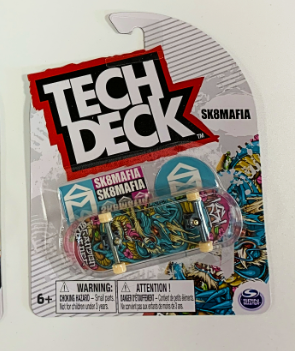 Tech Deck M52 Santa Cruz spongebob, Santa Cruz TMNT, Zero, Primitive, DGK, Sk8mafia