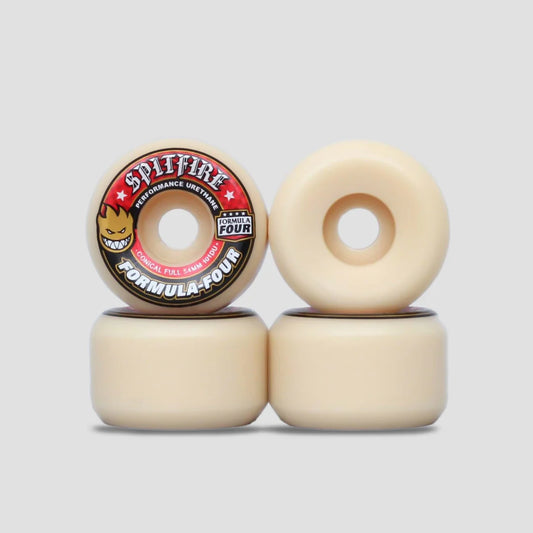 Spitfire Formula Four 101DU Conical full 52mm skateboard wheels