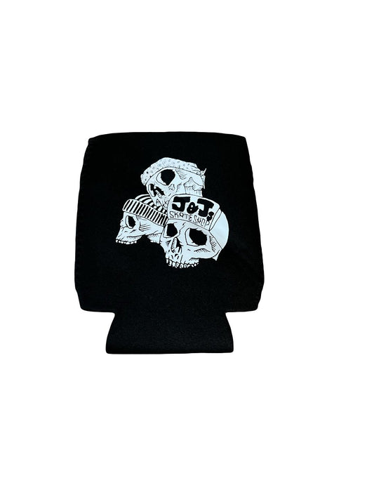 JANDJSSKATESHOP 3 SKULL KOOZIE