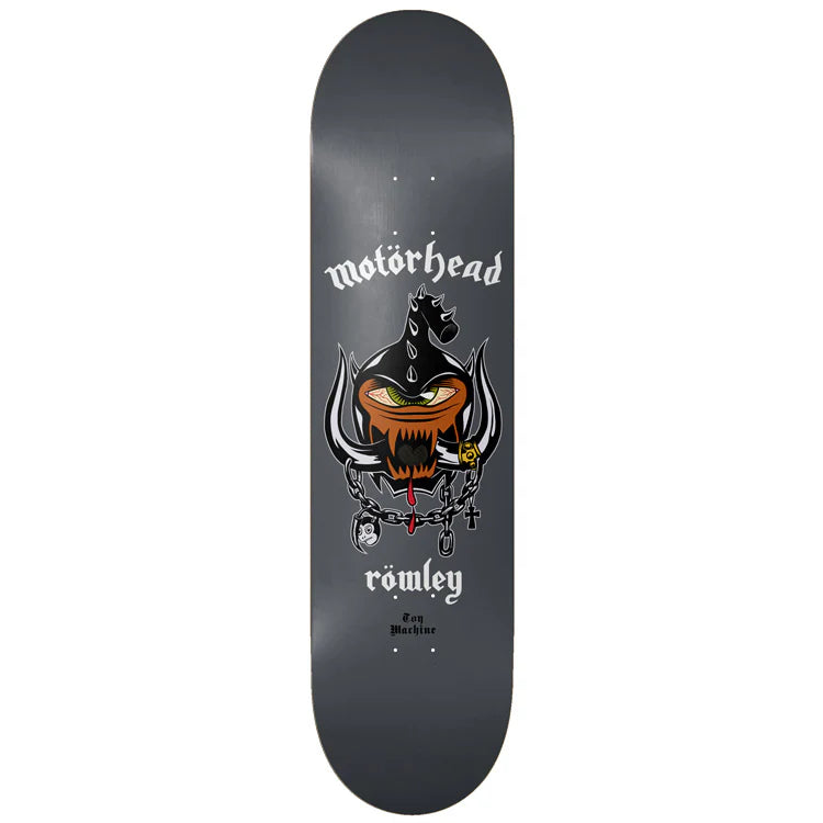 Toy Machine Skateboards Geoff Rowley Motorhead Skateboard Deck 8.5"