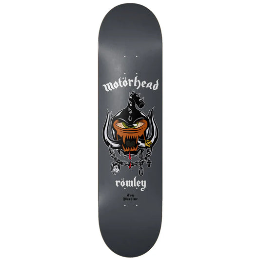 Toy Machine Skateboards Geoff Rowley Motorhead Skateboard Deck 8.5"