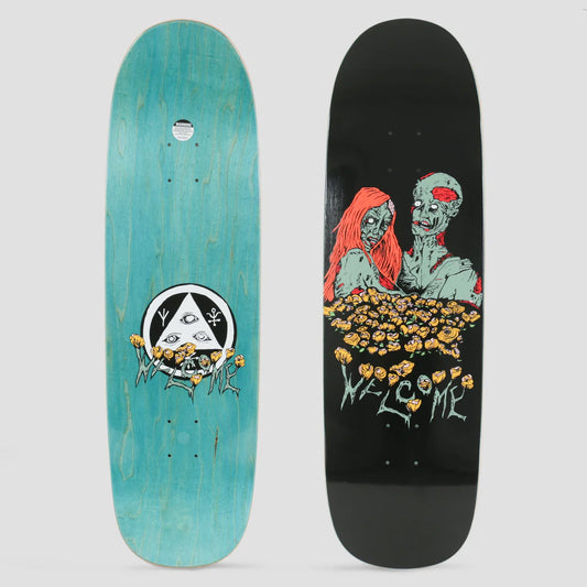 Welcome Zombie Love on Boline Deck 9.25" FREE GRIP TAPE